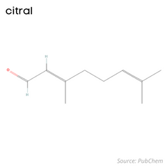 Estructura química citral
