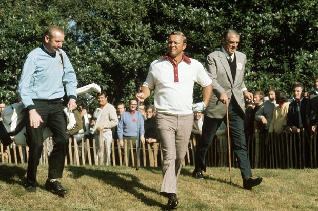 Wall Street Journal Vintage Golf Image of Arnold Palmer