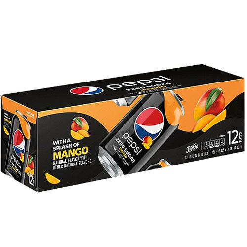 Pepsi-cola Pepsi Max No Sugar Soda 275ml X 6 Pack Cans 6pk is not halal