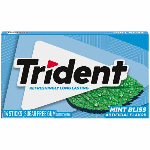 Trident Gum, Sugar Free, Swedish Fish Berry + Lemon 14 Ea, Chewing Gum