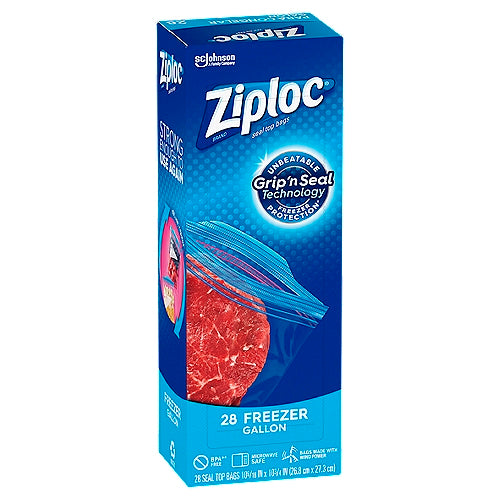 Ziploc® Gallon Freezer Bags, 14 ct - City Market