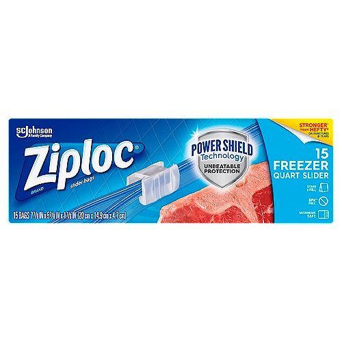 Ziploc 1 Gal. Double Zipper Freezer Bag (14-Count) - Sun City Hardware