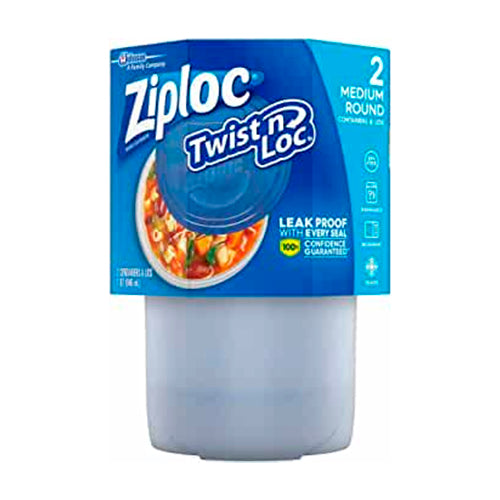 ZIPLOC SMALL SQUARE CONTAINERS / 4 CT – Brooklyn Fare