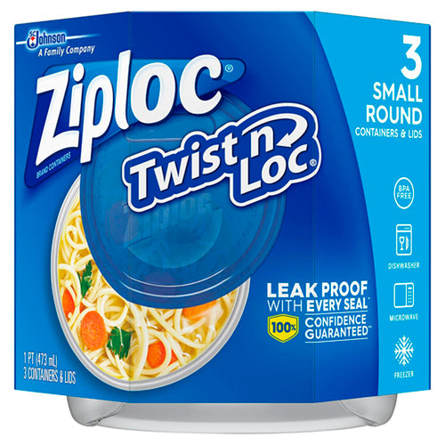 Ziploc Extra Small Square Containers 8ct – Franklin Square Pharmacy