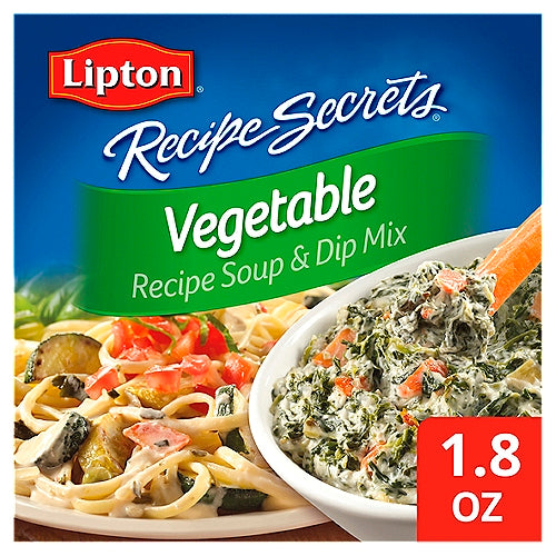 Lipton Recipe Secrets Soup and Dip Mix Savory Herb with Garlic, 2.4 oz