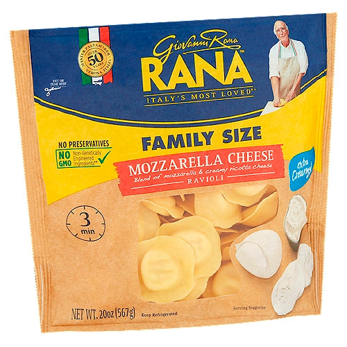 GIOVANNI RANA 5 CHEESE TRI COLOR TORTELLONI 4 MINUTES / 20 OZ – Brooklyn  Fare