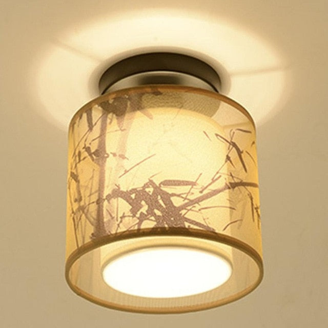 Traditional Chinese Led Ceiling Light Lamp Hallway Bedroom Living