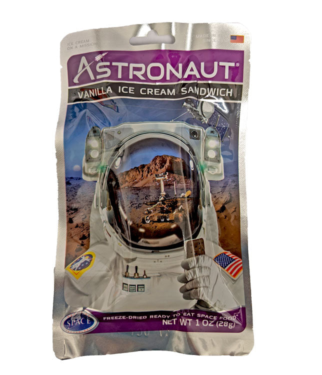 Astronaut Ice Cream Sandwich Vanilla 1oz Bar or 50 Count Case – b.a ...