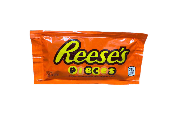 Reese's Pieces 1.53oz Pouch or 18 Count — b.a. Sweetie Candy Store