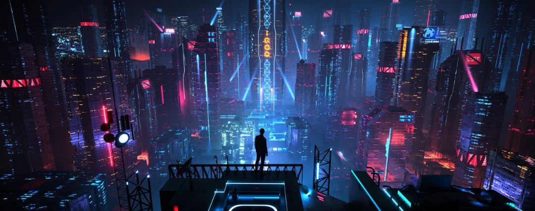 cyberpunk city