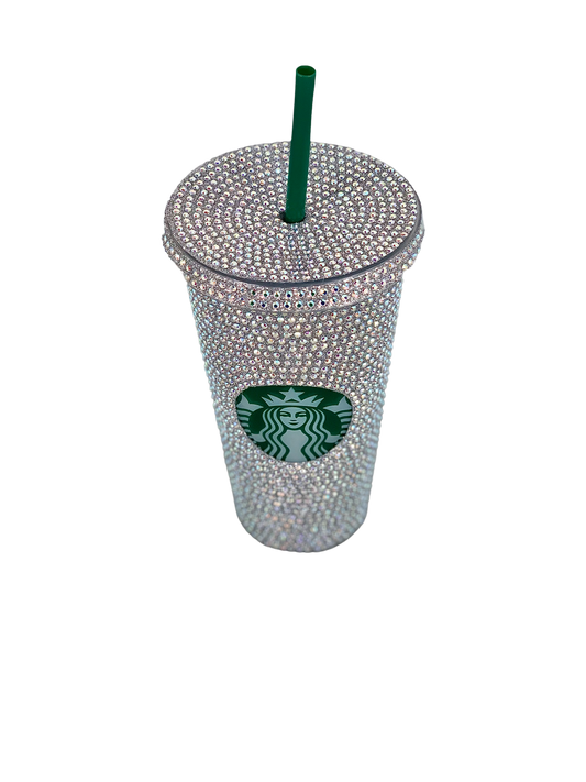 Starbucks Reusable Cold Cup Tumbler with Red Crystals – With Love