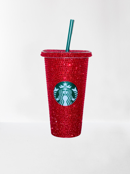 Glittered Starbucks Cup Reusable Starbucks Cold Cup -   Starbucks cups,  Pink starbucks, Personalized starbucks cup