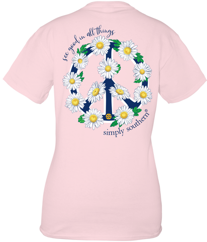 Simply Southern Peace Sign Tshirt