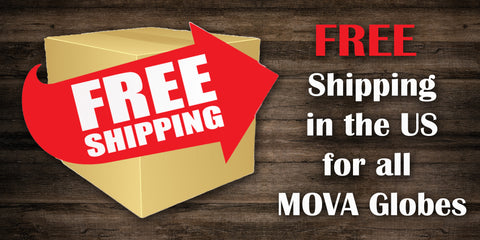 Free Shipping For All MOVA Globes