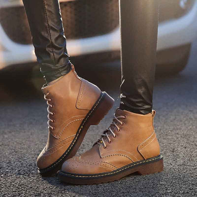 2019 autumn new Martin boots short tube casual women's boots Europe and the United States wind Chelsea boots