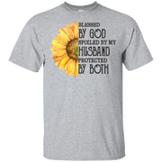 Sunflower Blessed by God spoiled by my husband protected by both