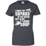 I want my shark in the ocean not in my fucking soup