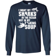 I want my shark in the ocean not in my fucking soup