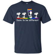 Snoopy Kiss my ass Dare to be different LGBT