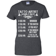 Tattoo artist hourly rate