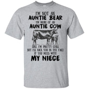 I’m not an auntie bear I’m more of an auntie cow like