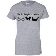 I’m a simple woman I like Harry Potter Disney and Friends