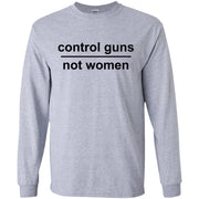 Control guns not women