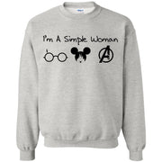 I’m a simple Woman I like Harry Potter, Disney and Avengers