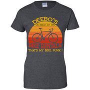 Deebo’s bike rentals that’s my bike punk Los Angeles est 1995