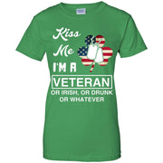 Kiss me I’m a veteran or Irish or drunk or whatever