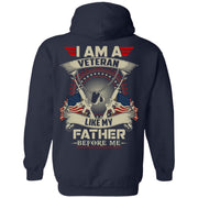 I am a veteran like my father before me