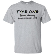 Type one the one where my pancreas doesn’t work