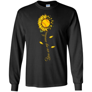 You Are My Sunshine Sunflower Softball