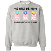 Pigs make me happy humans make my head hurt