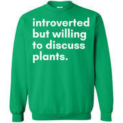 Introverted but willing to discuss plants