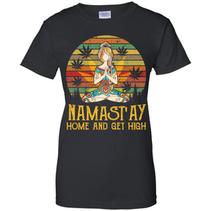 Yoga Namastay home and get high