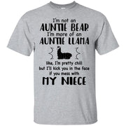I’m not an auntie bear I’m more of an auntie Llama like