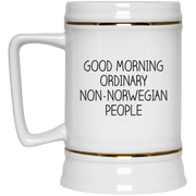 Good morning ordinary Non-Norwegian people mug