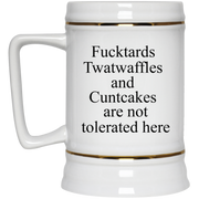 Fucktards twatwaffles and cuntcakes mug
