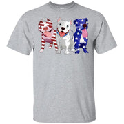 Three Pitbull American flag