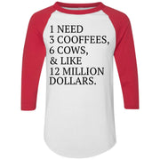 1 need 3 coffees 6 cows and like 12 million