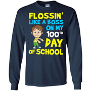 Flossin like a boss on my 100th day of school
