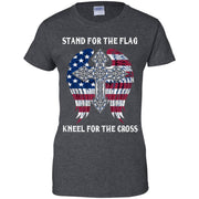 Stand for the flag kneel for the cross