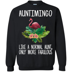 Auntimingo like a normal aunt only more fabulous