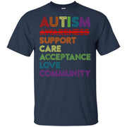 Autism awareness support care acceptance love community