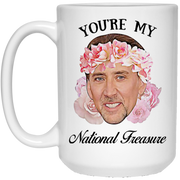 Nicolas Cage You’re My National Treasure Mug