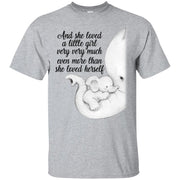 Elephant And she loved a little girl very very much shirt