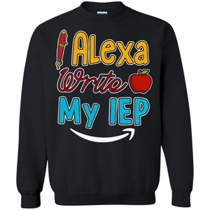 Alexa write my IEP