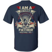 I am a veteran like my father before me