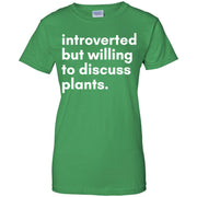Introverted but willing to discuss plants
